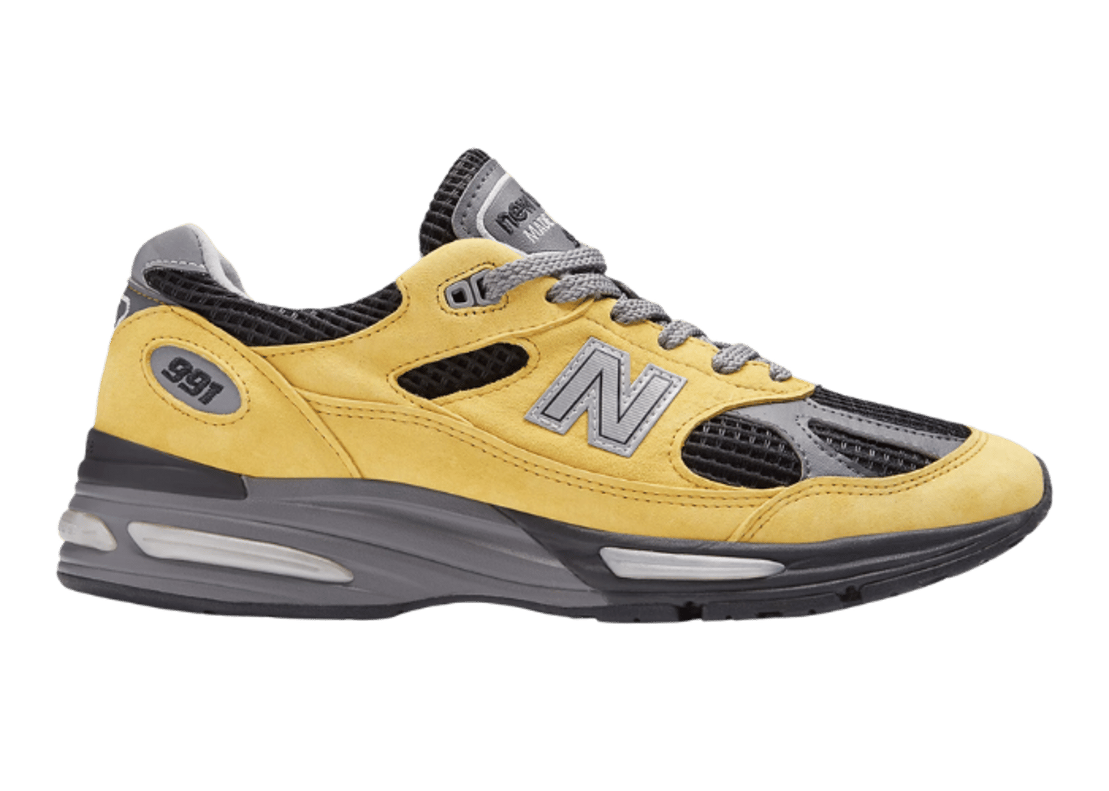 New Balance 991v2 Made in UK Yellow (Asia Pacific Exclusive New Balance 991v2 Made in UK Yellow (Asia Pacific Exclusive